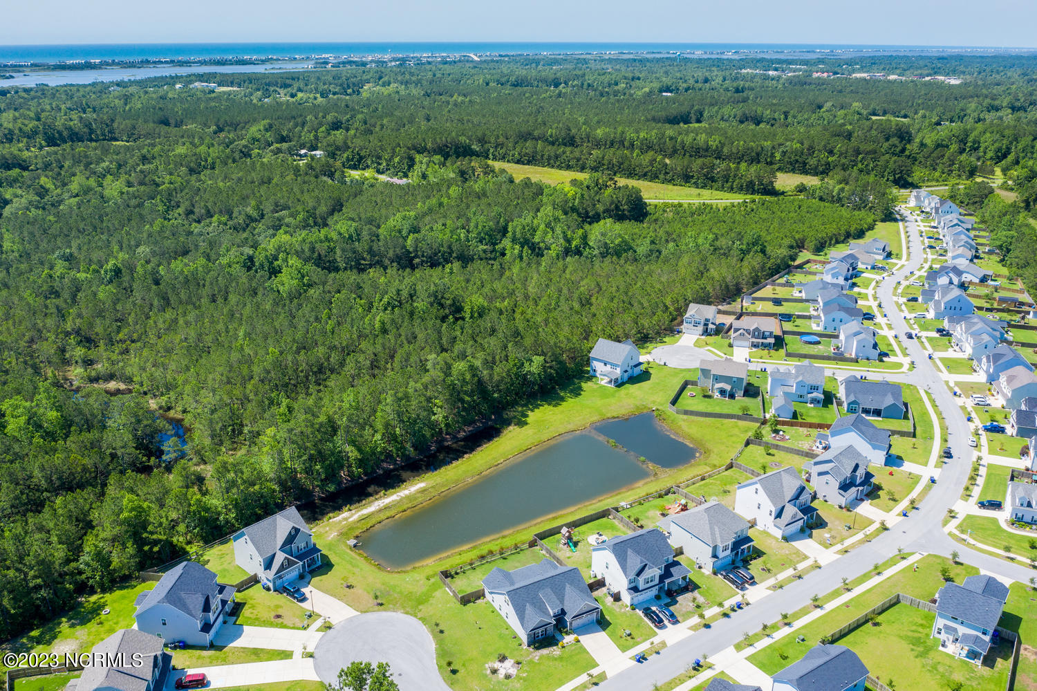 142 Poplar Branch Way Hampstead, NC 28443 - Photo 57 of 58 142 Poplar Branch Aerial