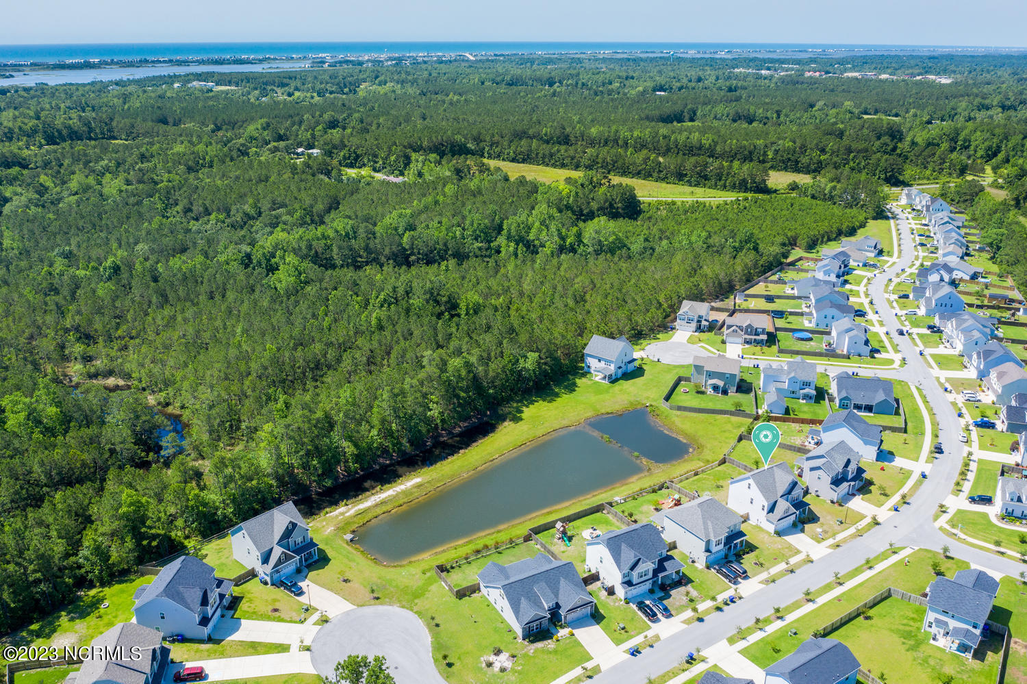 142 Poplar Branch Way Hampstead, NC 28443 - Photo 58 of 58 142 Poplar Branch Aerial