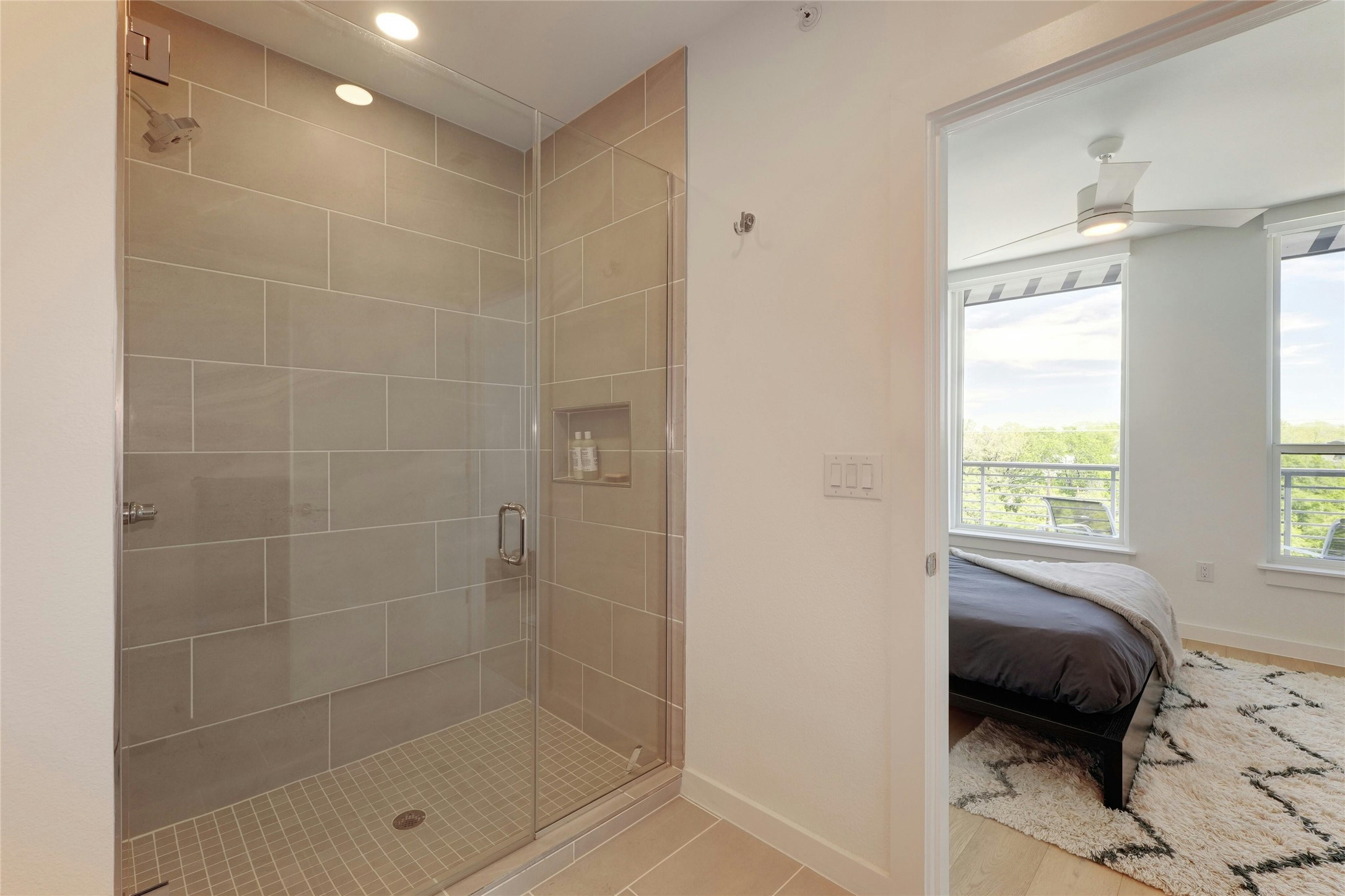 1600 South 1st Street, Unit 403 Austin, TX 78704 - Photo 17 of 33 a bathroom with a shower