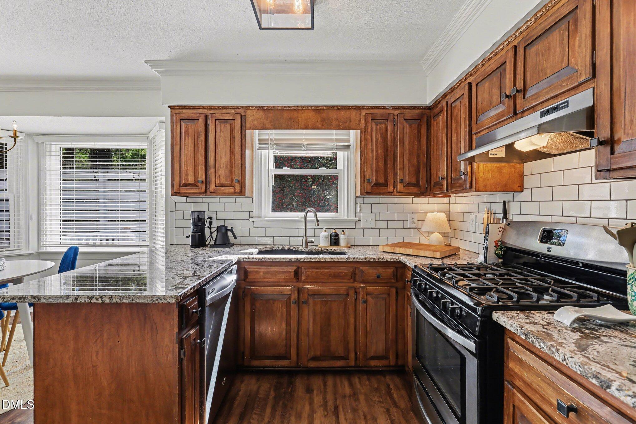 3204 Flintshire Road Raleigh, NC 27604 - Photo 11 of 26 kitchen with window over sink