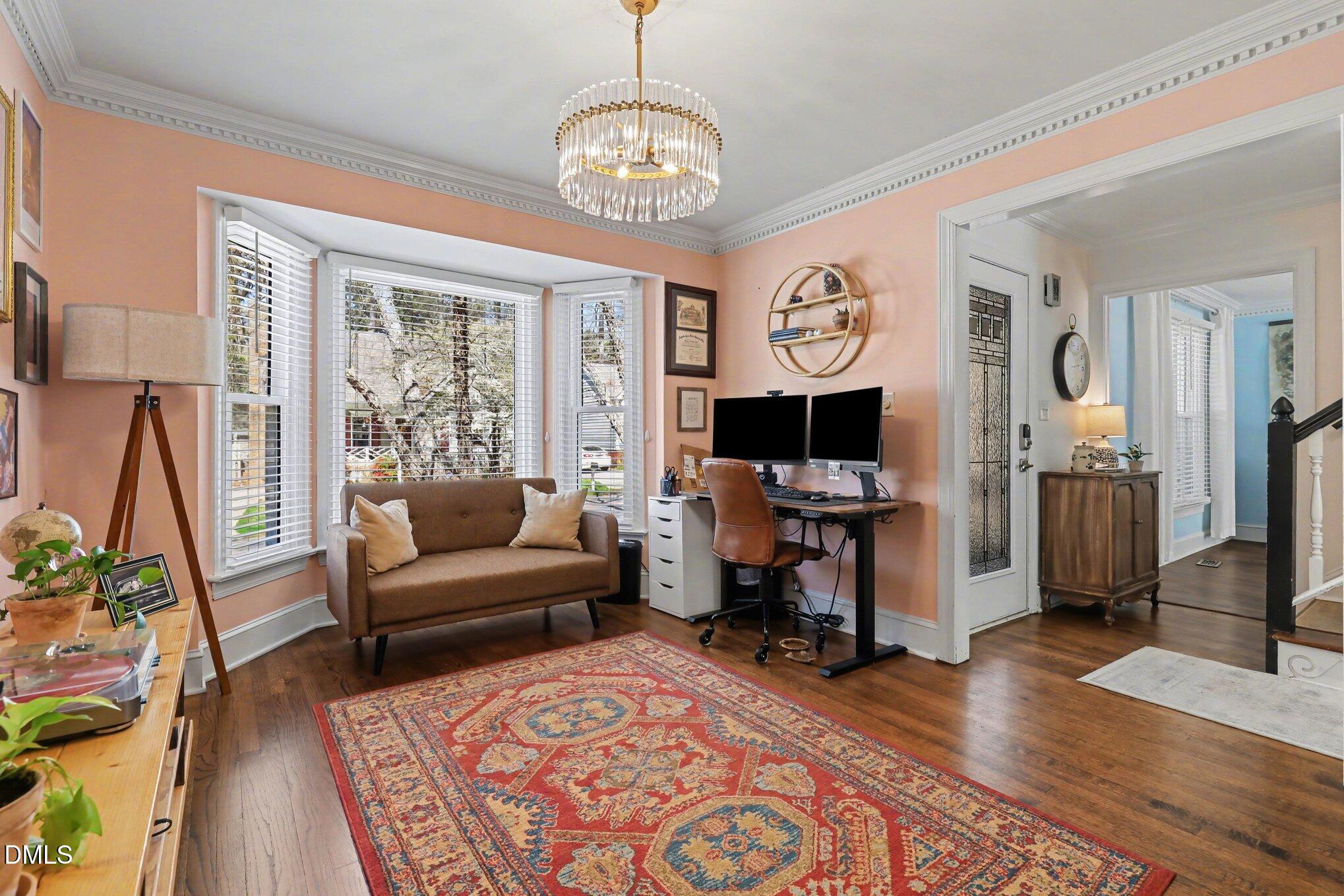 3204 Flintshire Road Raleigh, NC 27604 - Photo 6 of 26 Dining used as an offiice