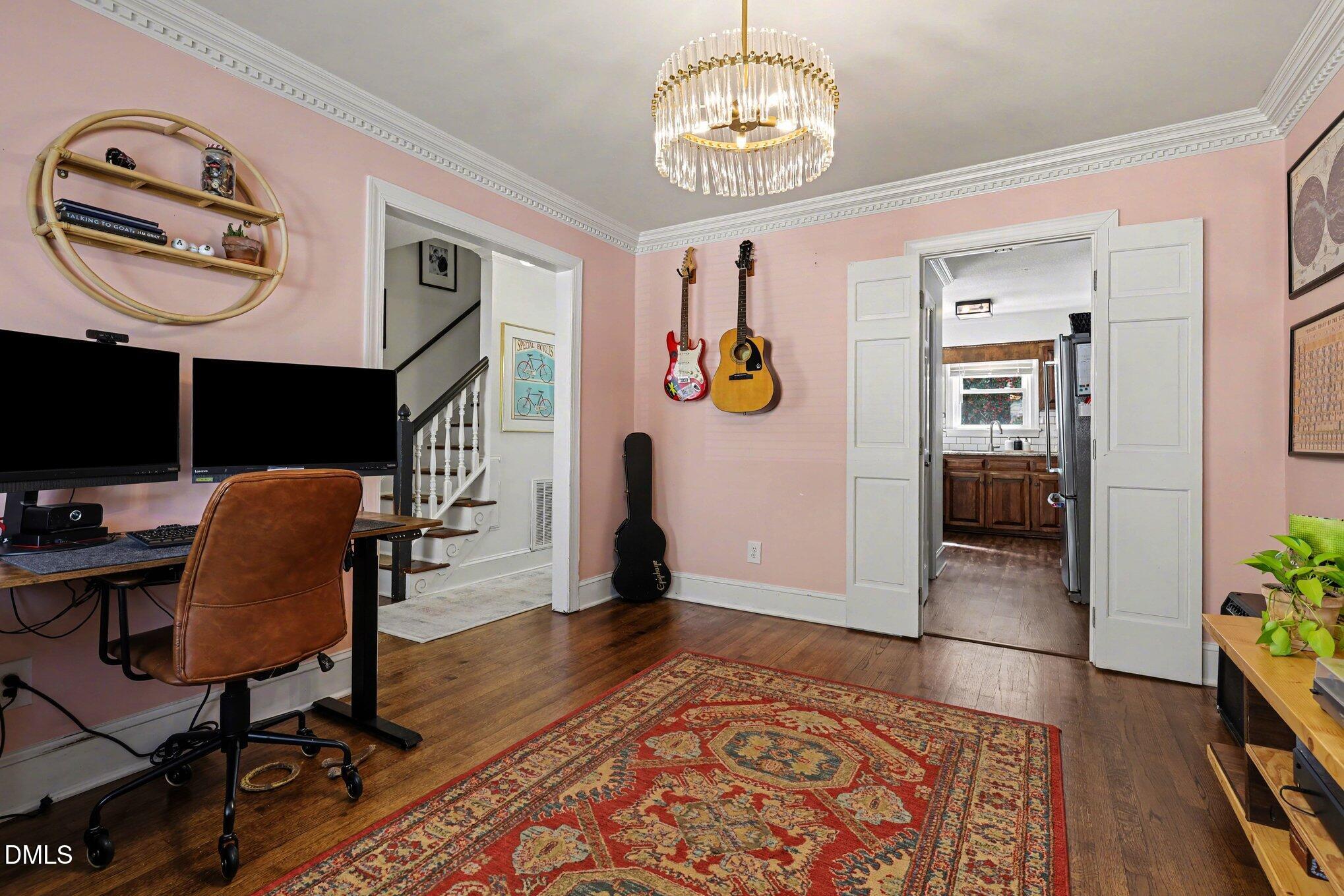 3204 Flintshire Road Raleigh, NC 27604 - Photo 7 of 26 dining used as an office