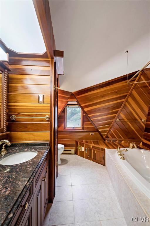 3595 Oak Ridge Drive Slatington, PA 18080 - Photo 13 of 20 2nd Floor Bathroom with Tub and Dual Sinks