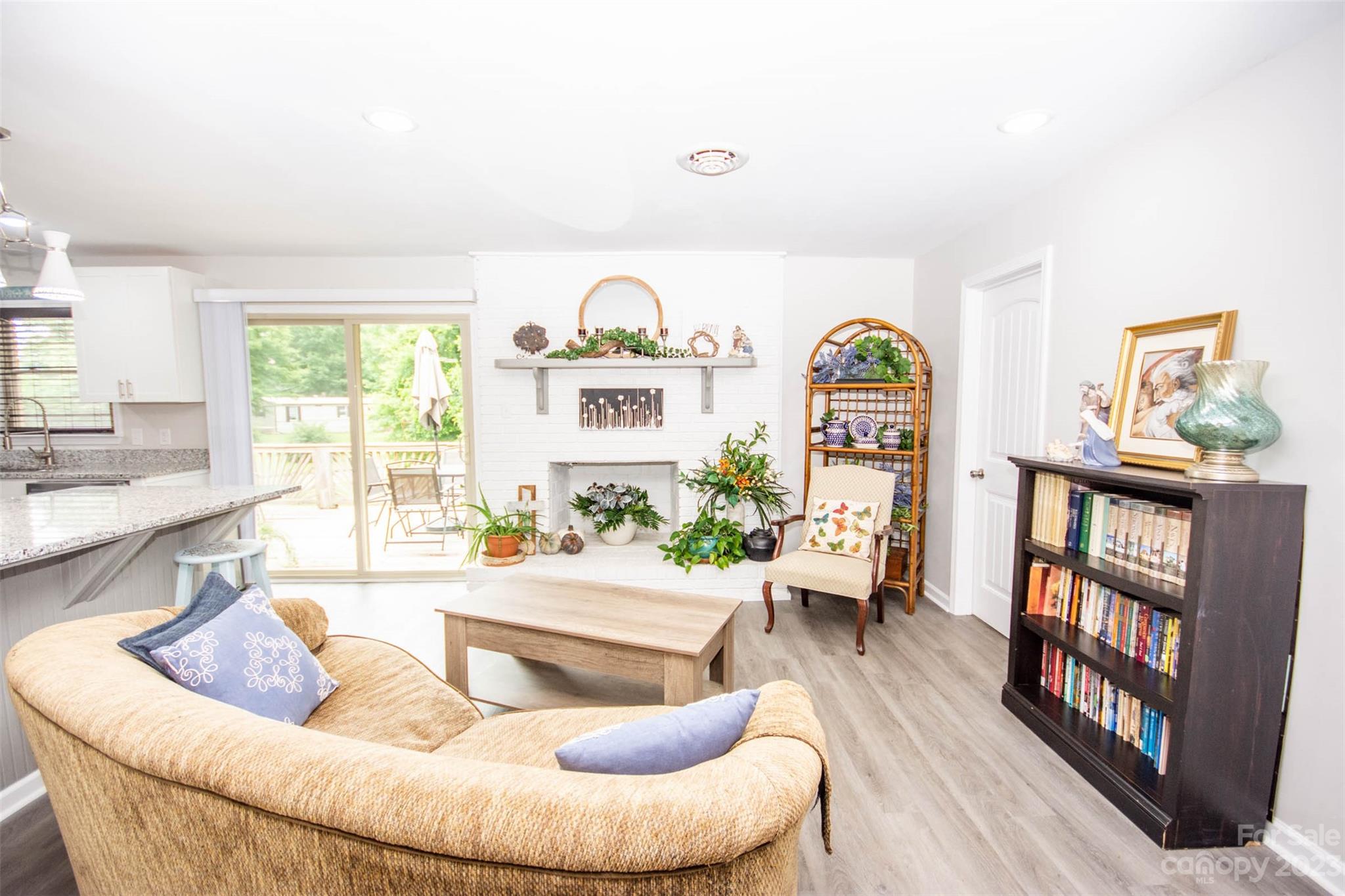 357 Pop Davis Road Taylorsville, NC 28681 - Photo 9 of 45 a living room with furniture and a large window