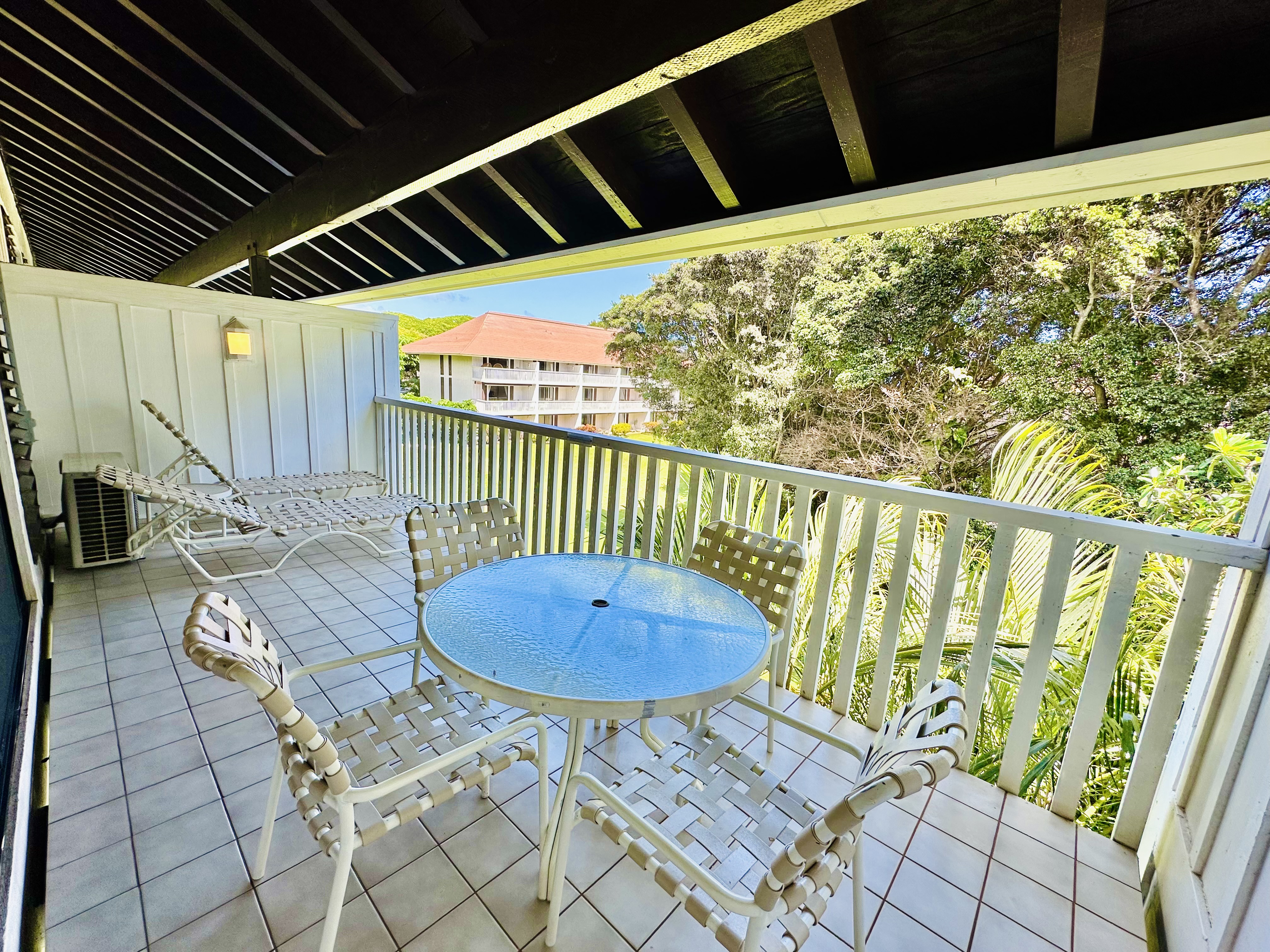 2253 Poipu Road, Unit 446 Koloa, HI 96756 - Photo 11 of 16 a view of balcony with wooden floor