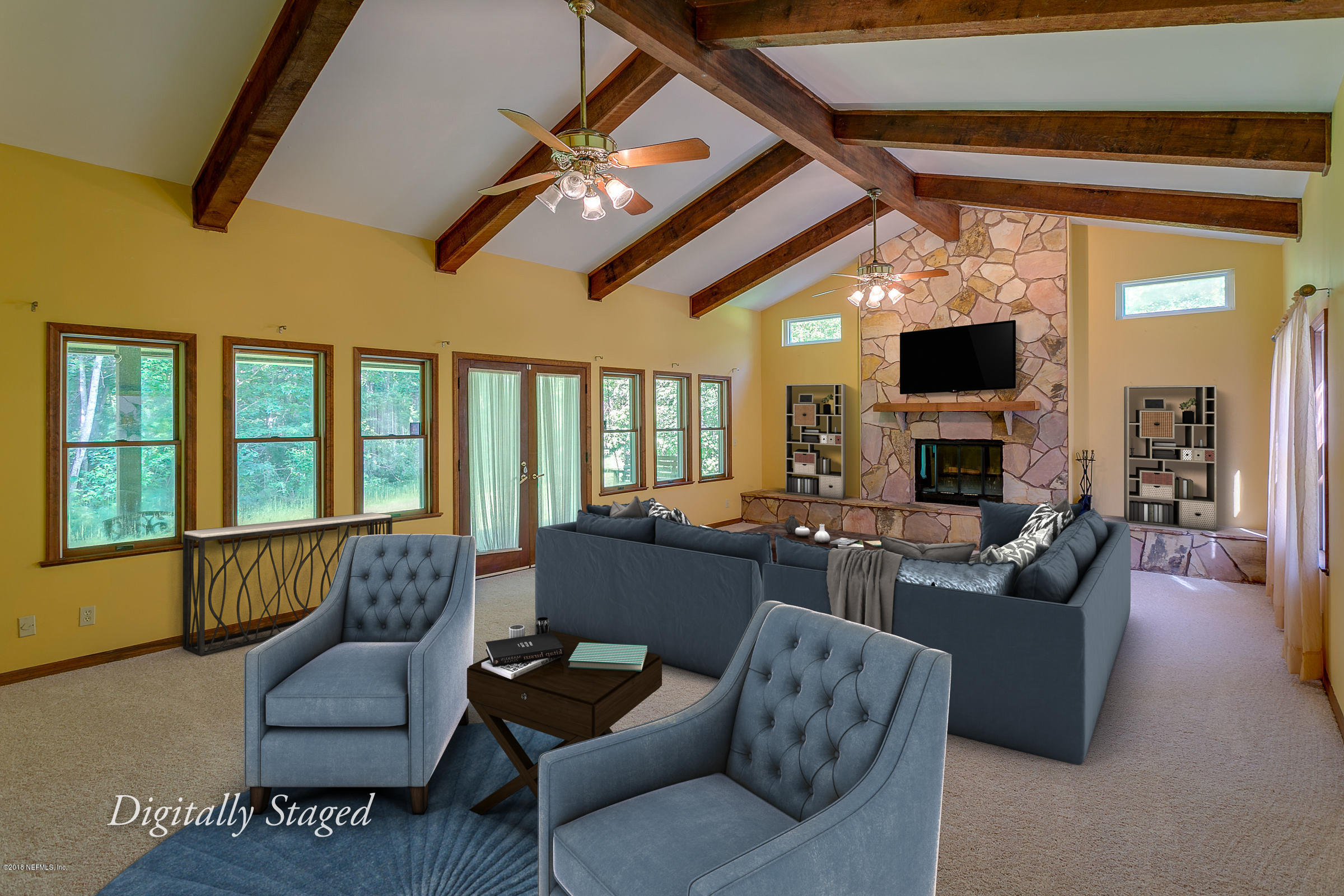 4935 Raggedy Point Road Fleming Island, FL 32003 - Photo 6 of 43 Family_Room_View_1_Staged