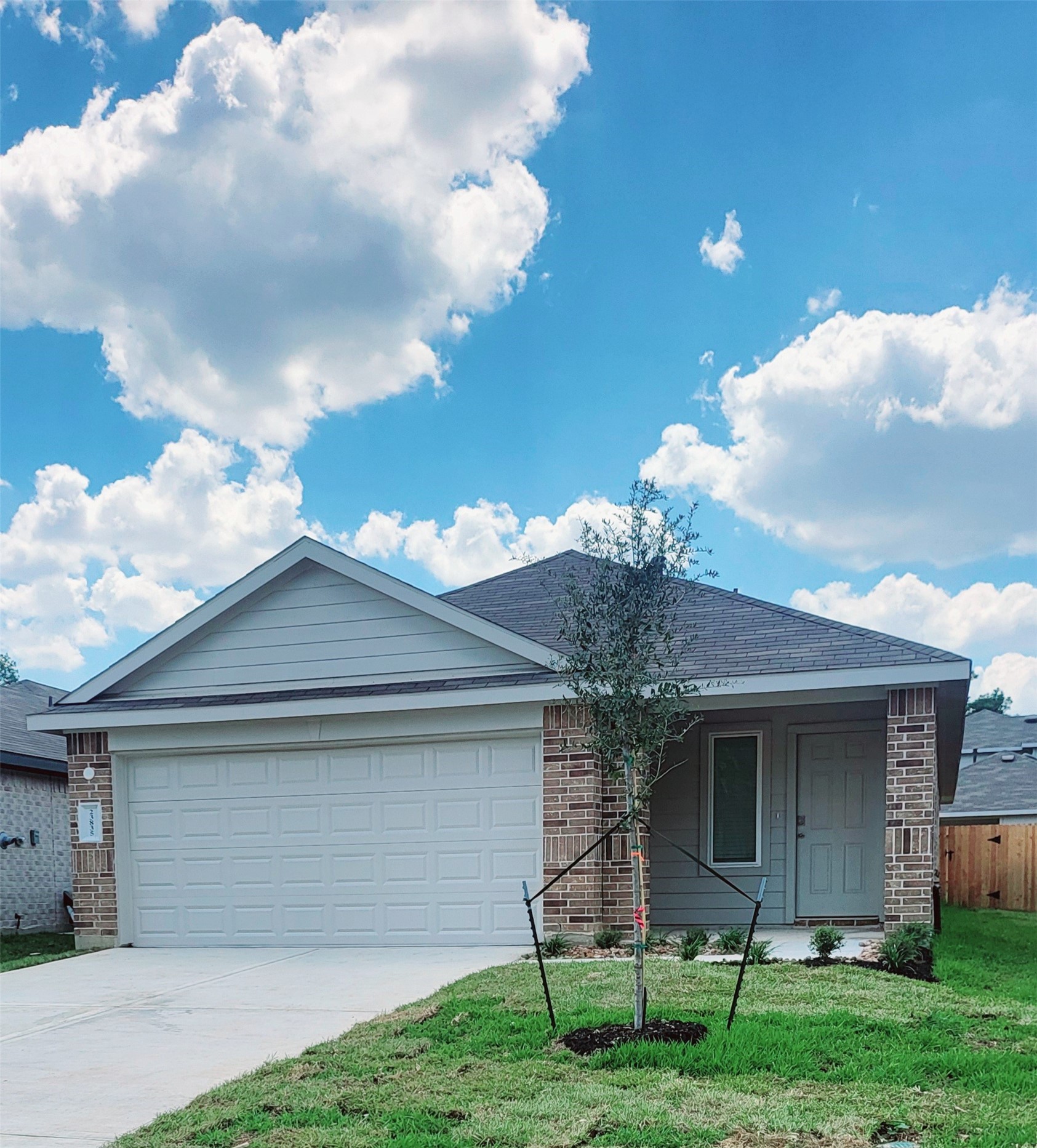 Discover your new, eco-friendly haven—designed for smart living and savings.  This home will have a video doorbell, ceiling fans in all bedrooms all with walk-in closets.