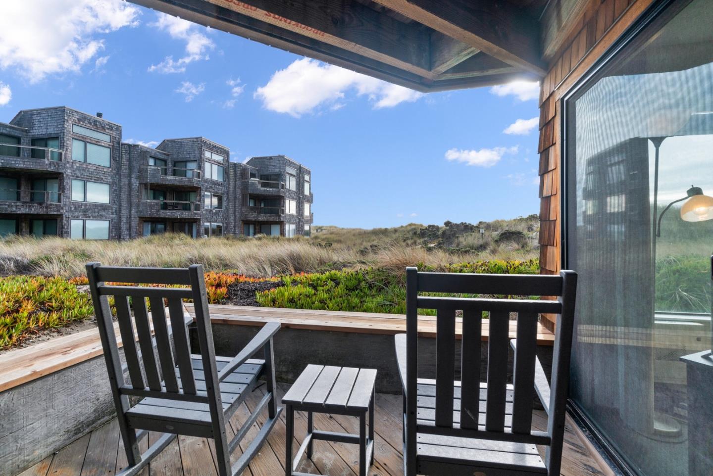 101 Shell Road, Unit 244 Watsonville, CA 95076 - Photo 6 of 32 a view of a chairs and table in the balcony