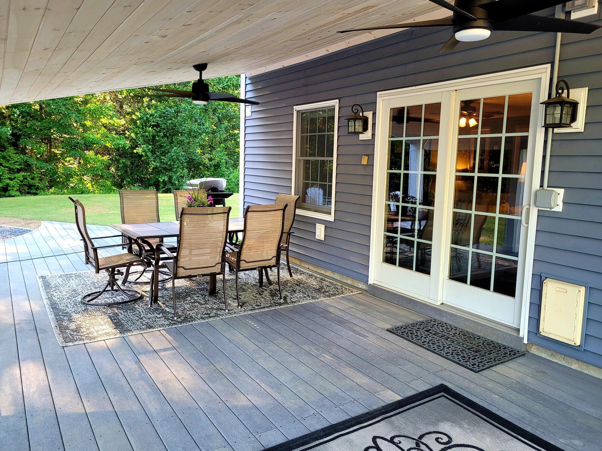 155 Kidder Road South China, ME 04358 - Photo 44 of 68 Relax on covered deck!