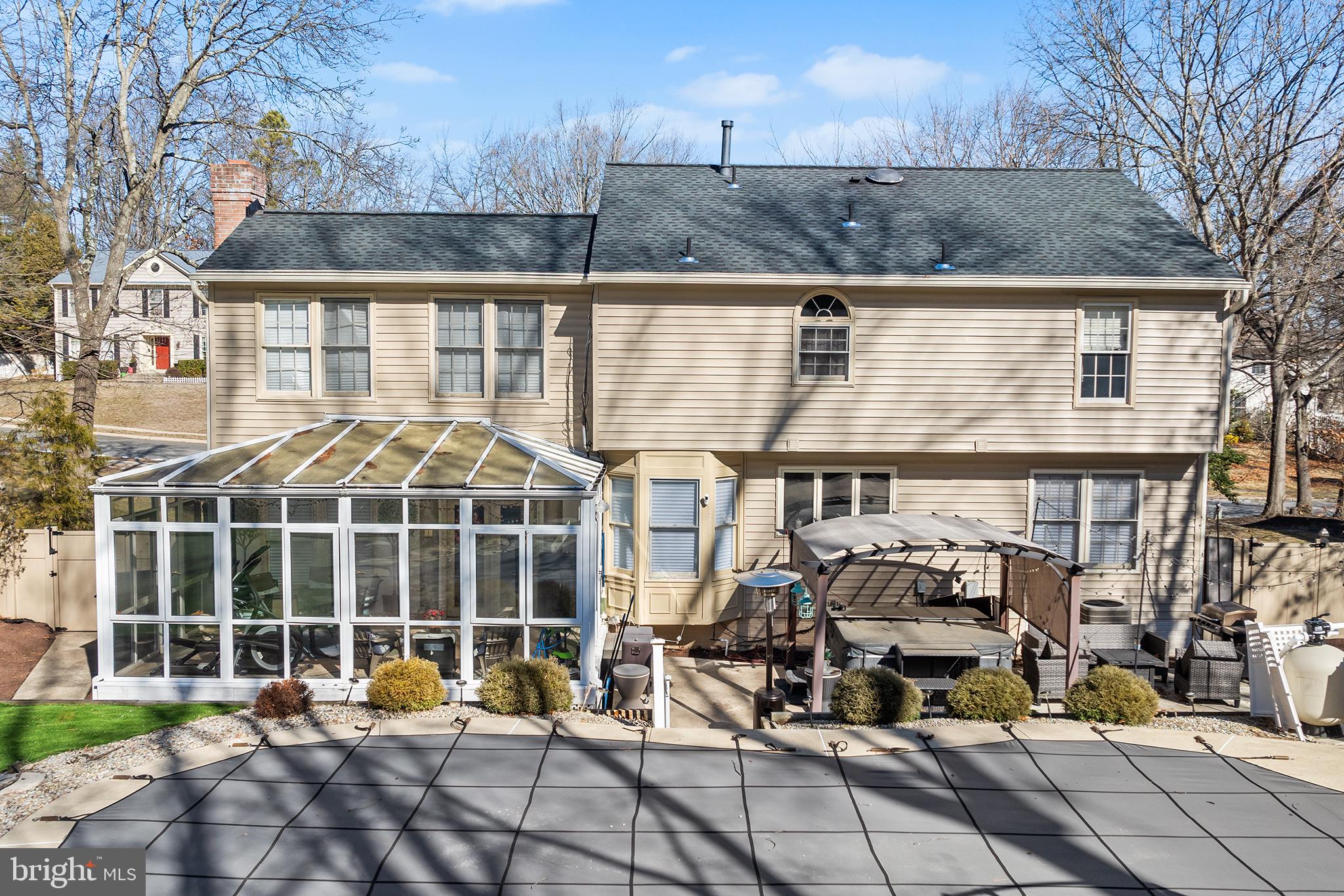 106 Bunning Drive Voorhees, NJ 08043 - Photo 41 of 45 a front view of a house with a yard