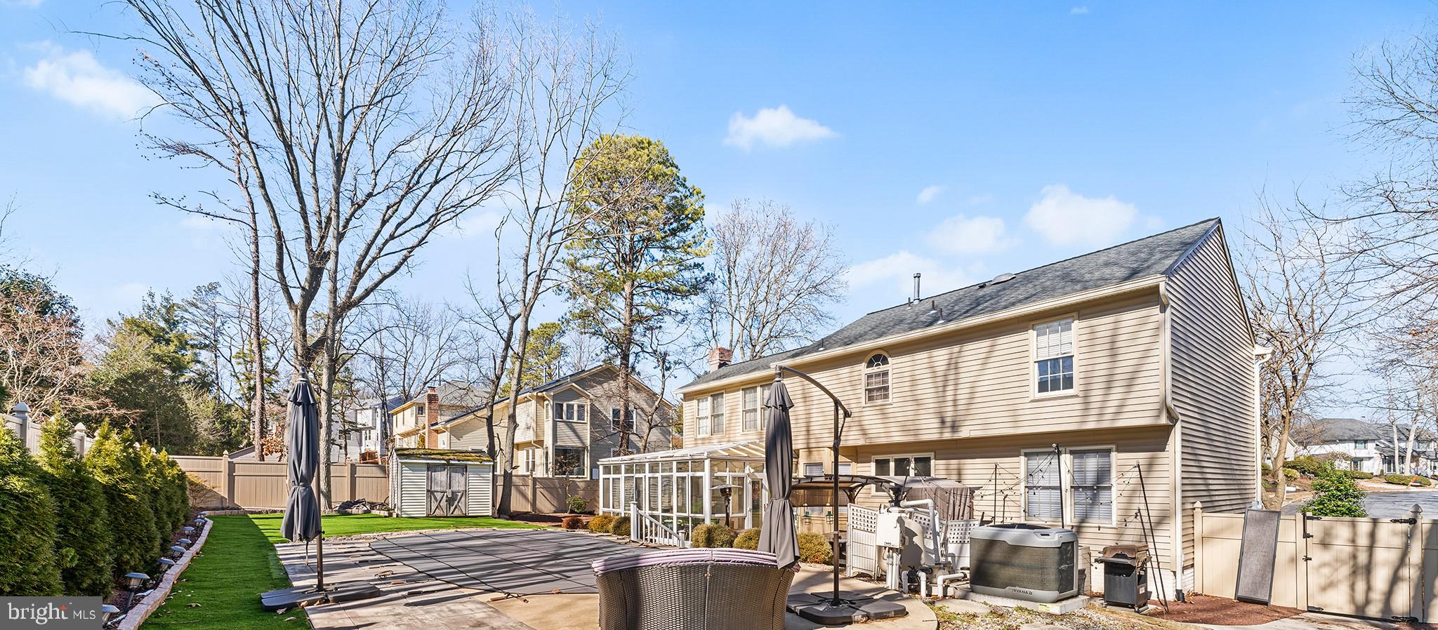 106 Bunning Drive Voorhees, NJ 08043 - Photo 43 of 45 a view of a house with a backyard