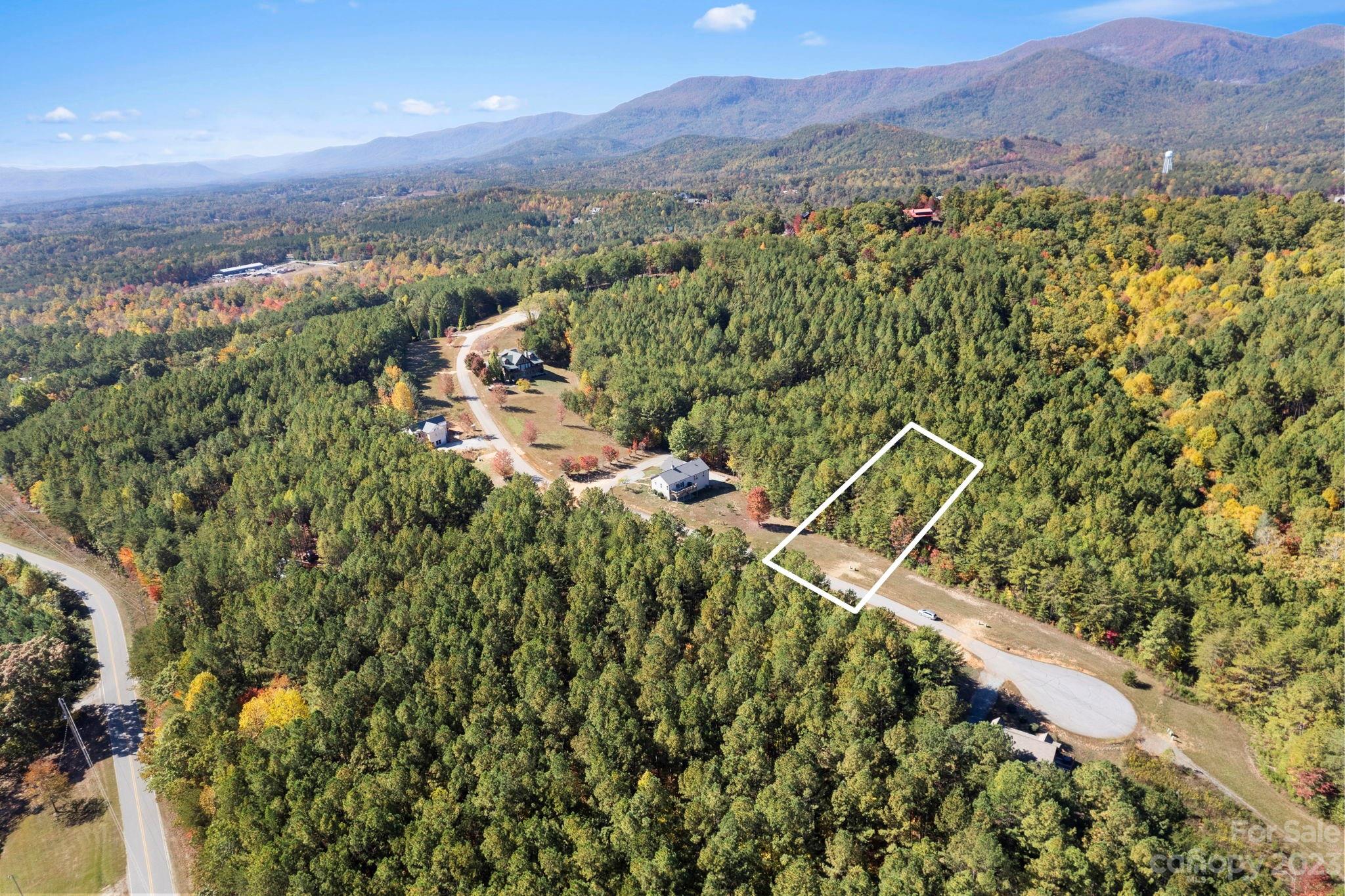 0 Palisade Drive, Unit 23 Rutherfordton, NC 28139 - Photo 8 of 9 a view of a forest with a mountain