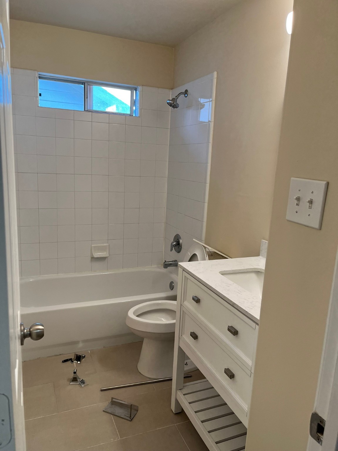 21650 Falvel Sunset Court Spring, TX 77388 - Photo 27 of 39 a bathroom with a sink a toilet and shower