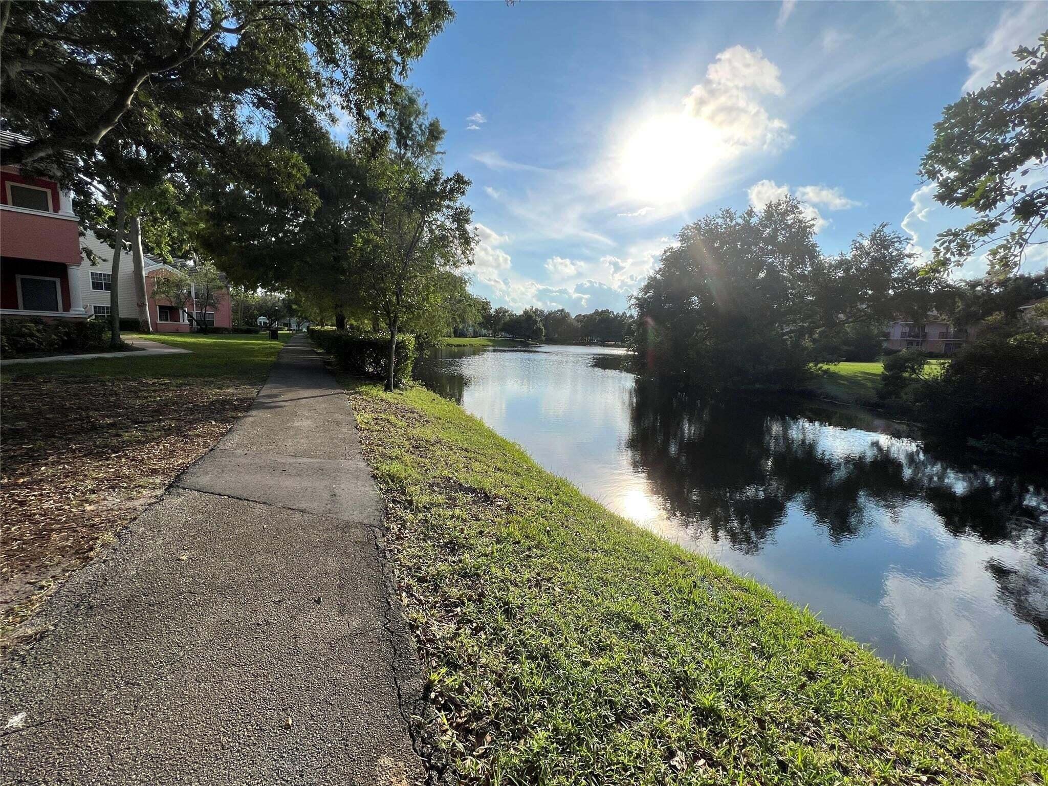 1125 Crystal Way, Unit F Delray Beach, FL 33444 - Photo 23 of 34 Lake 2
