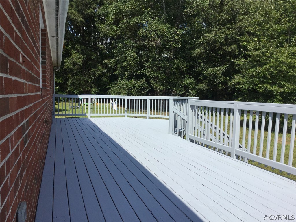 17282 Old Ridge Road Montpelier, VA 23192 - Photo 5 of 35 a balcony with wooden floor and fence