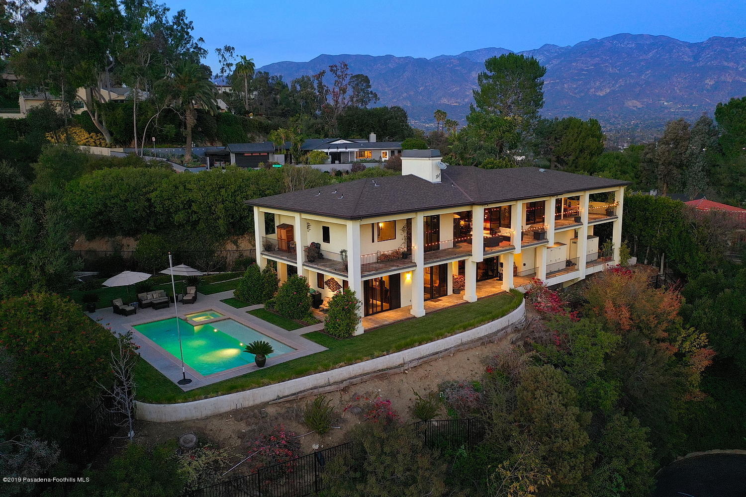 1825 Braemar Road Pasadena, CA 91103 - Photo 79 of 82 BRAEMAR DRONE MLS 12