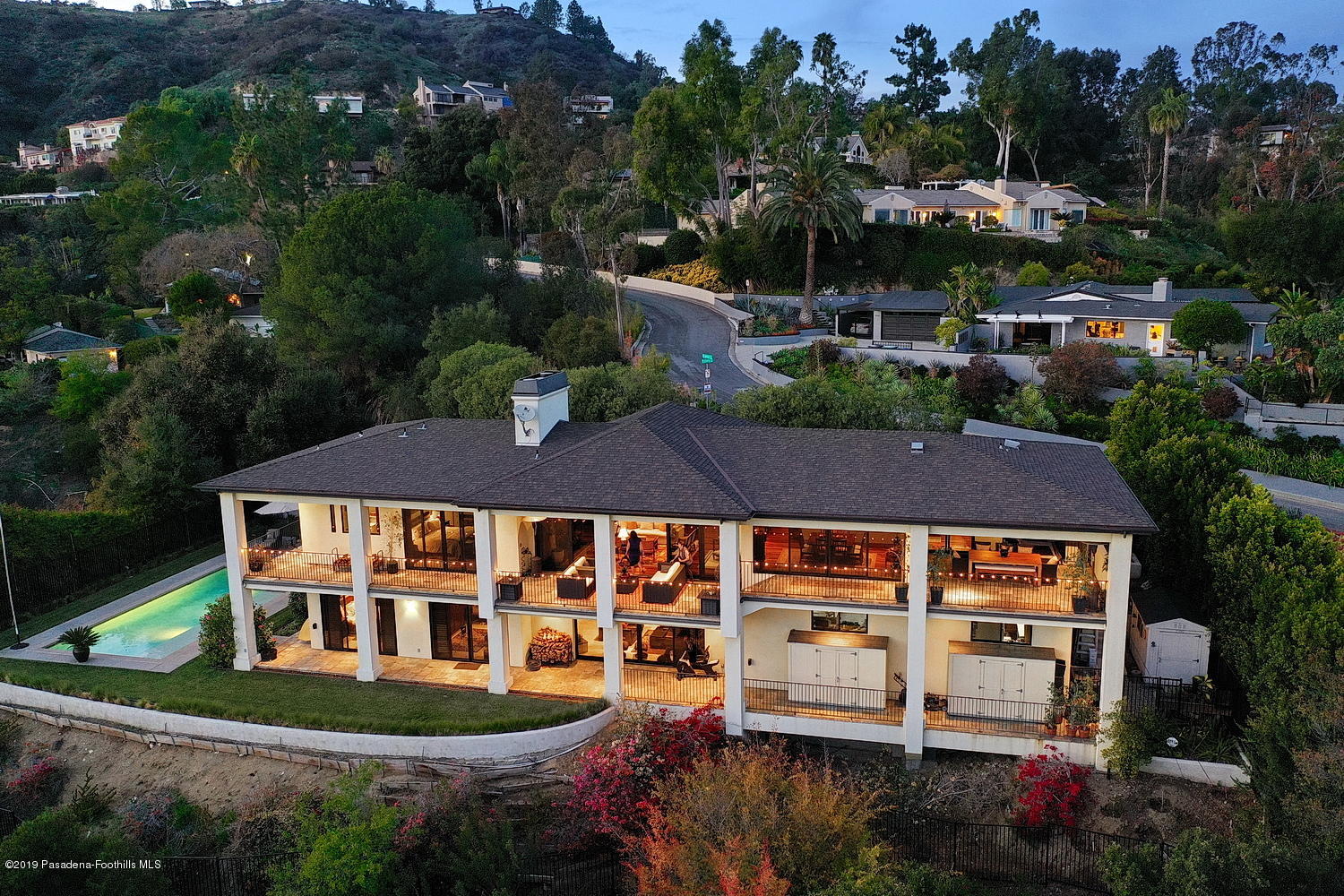 1825 Braemar Road Pasadena, CA 91103 - Photo 81 of 82 BRAEMAR DRONE MLS 14