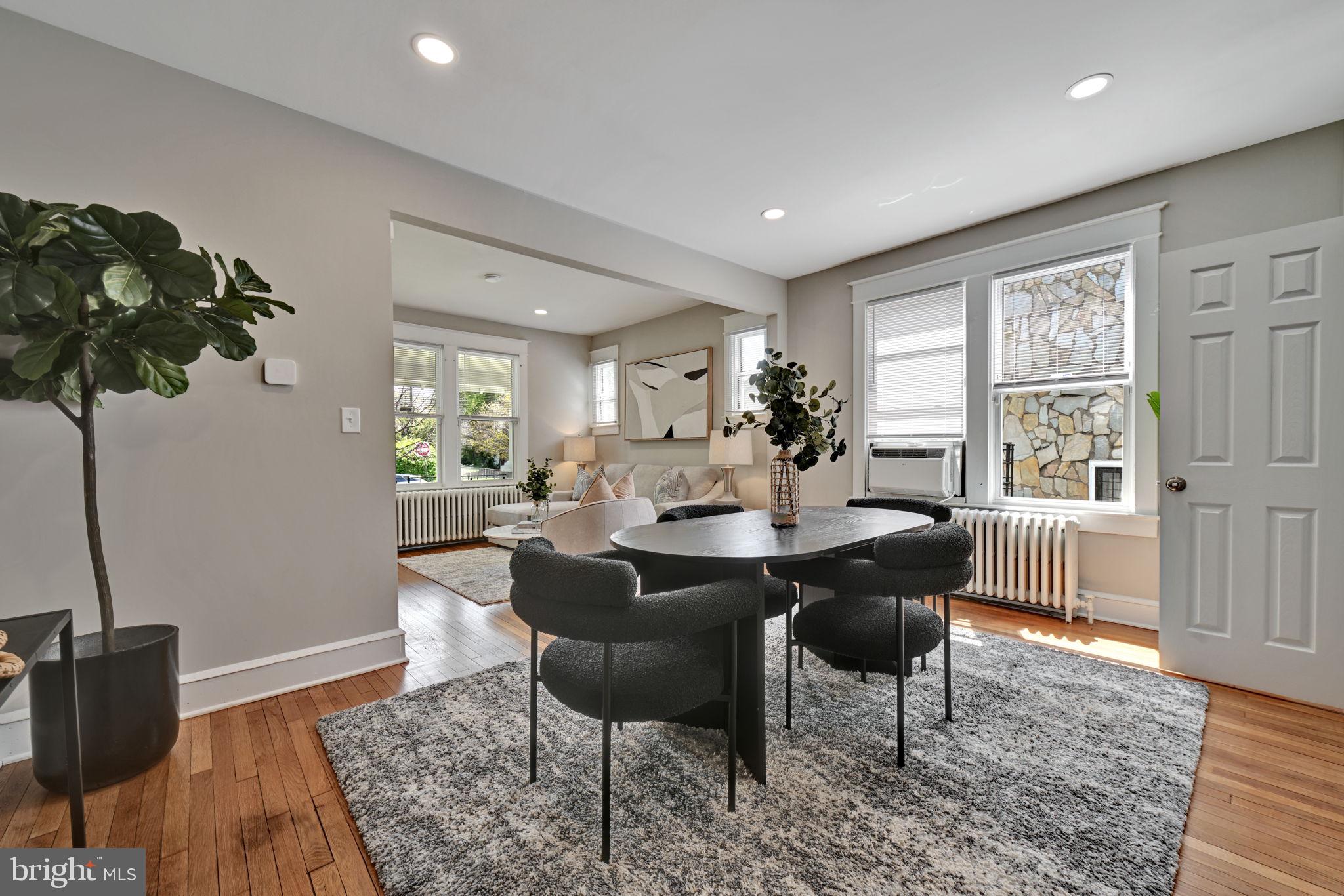 3005 7th Street Southeast Washington, DC 20032 - Photo 14 of 56 a view of a dining room with furniture