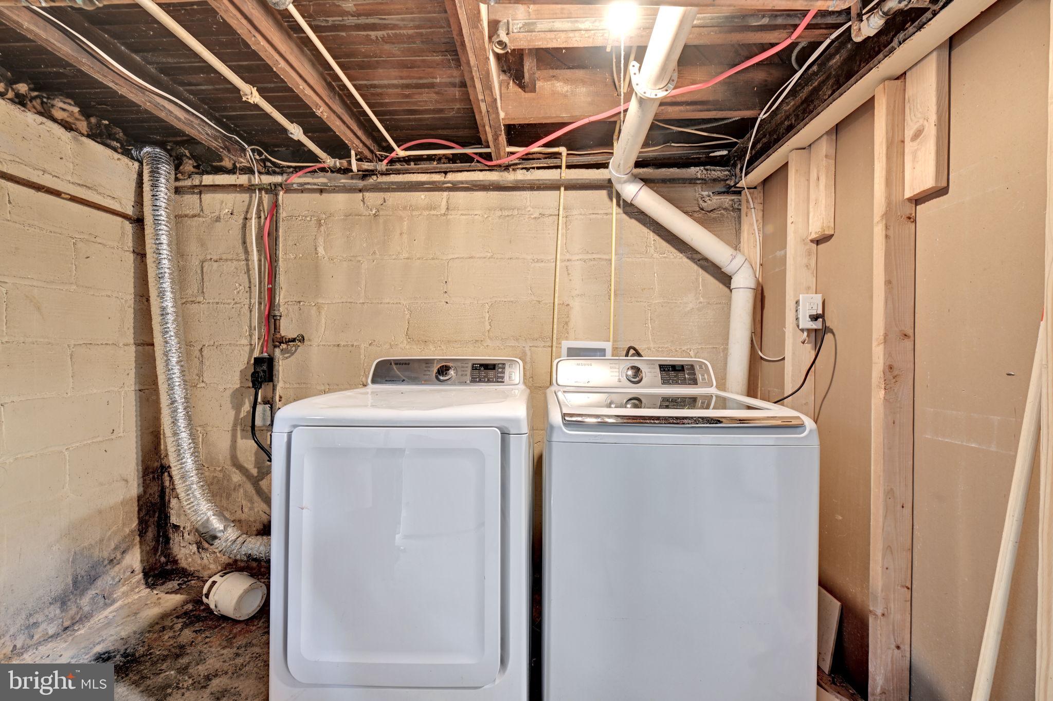 3005 7th Street Southeast Washington, DC 20032 - Photo 44 of 56 a utility room with dryer and washer