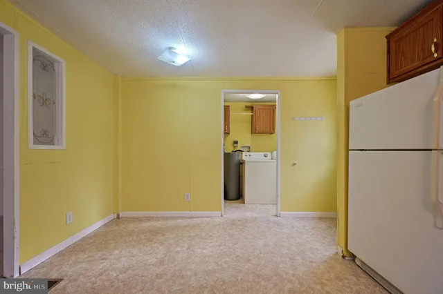 a view of a room with a empty space