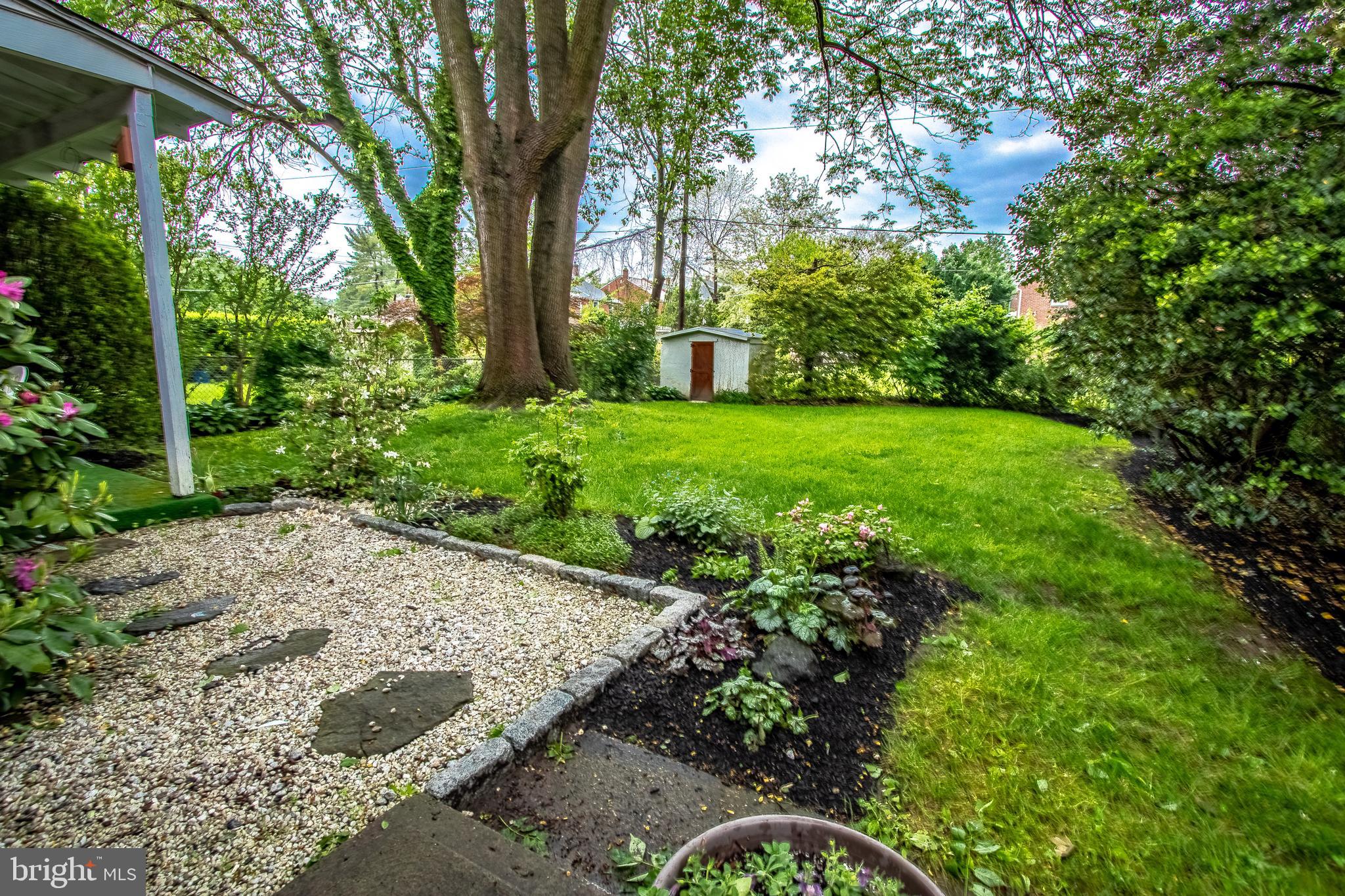 2945 Normandy Road Ardmore, PA 19003 - Photo 33 of 34 Beautifully landscaped back yard