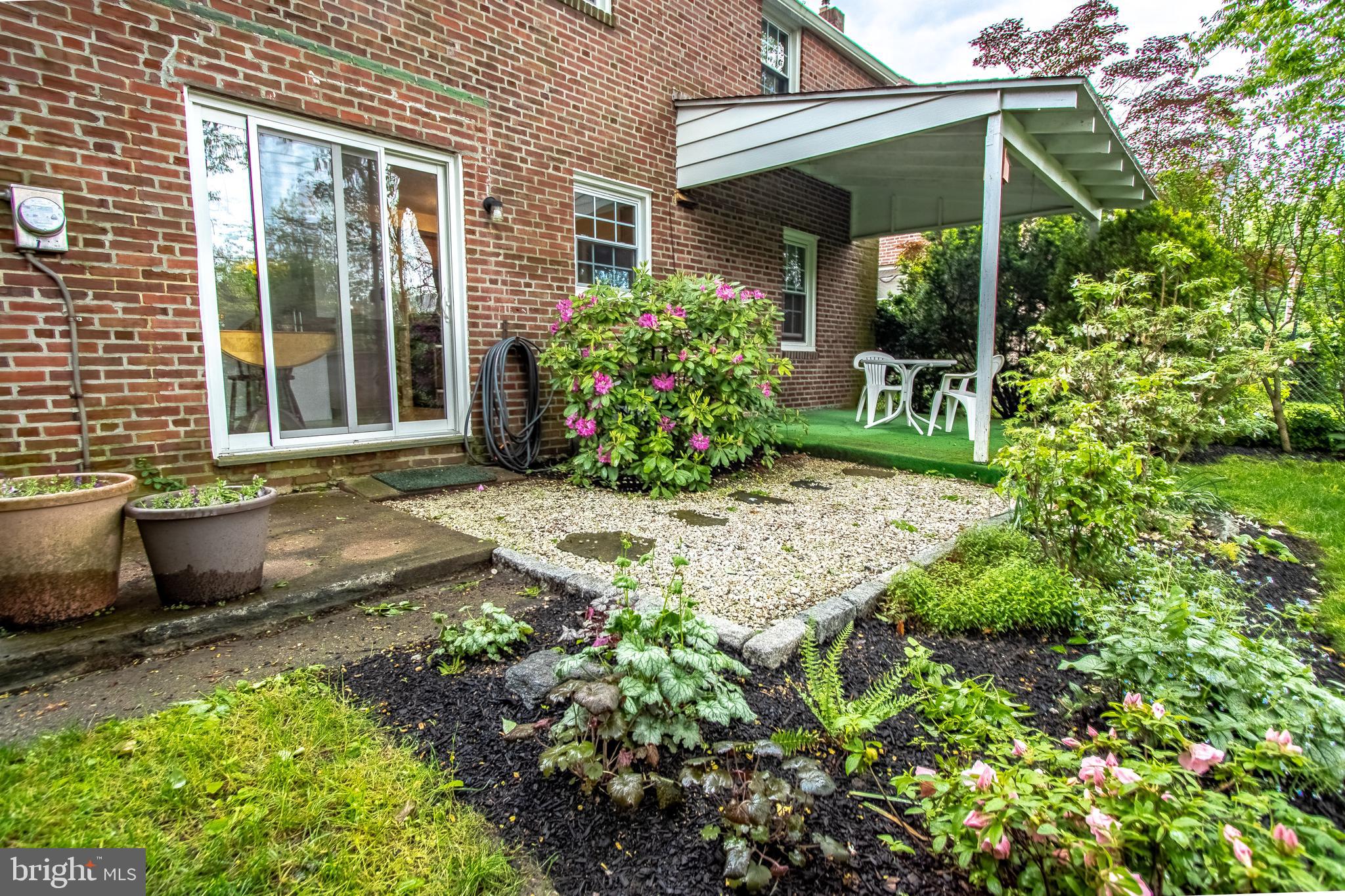 2945 Normandy Road Ardmore, PA 19003 - Photo 5 of 34 Secluded Back Yard with Patio & Porch!