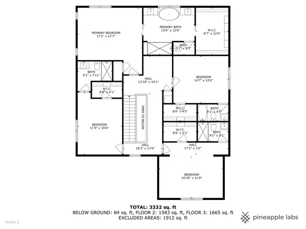 a picture of floor plan