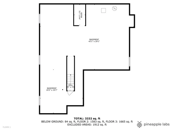 a picture of a floor plan