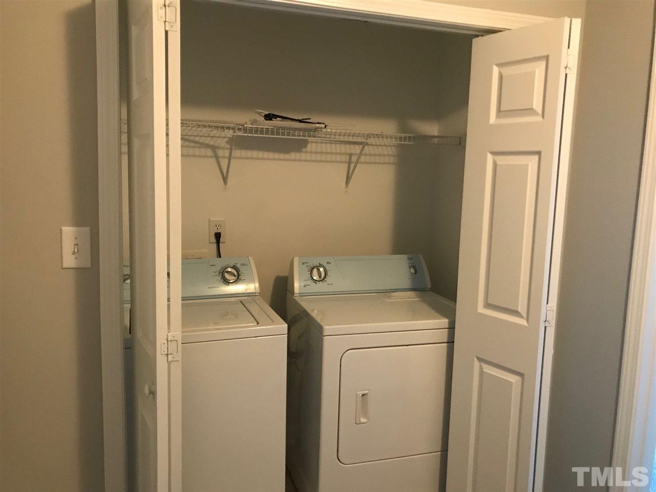 9904 Layla Avenue Raleigh, NC 27617 - Photo 11 of 19 a utility room with dryer and washer