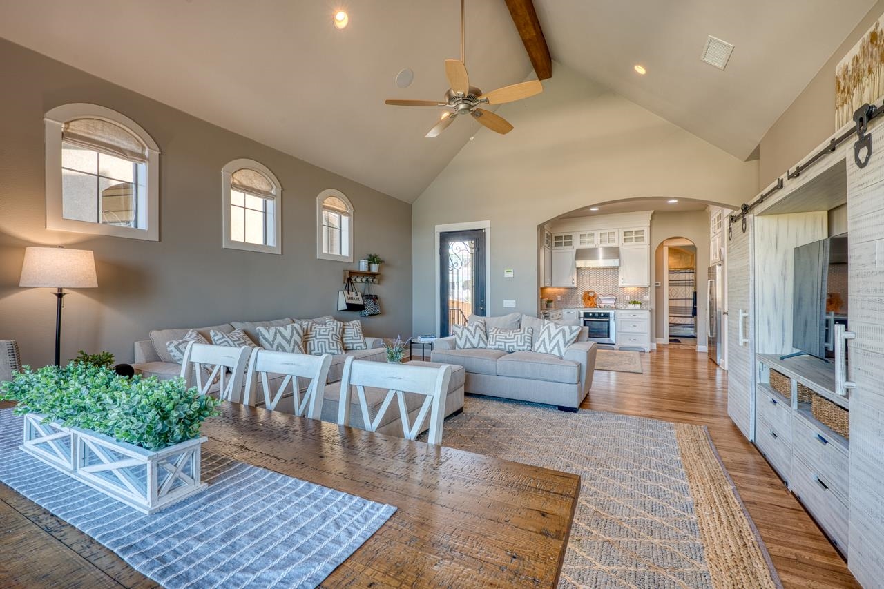 211 Chandler Way Kingsland, TX 78639 - Photo 6 of 40 a living room with furniture and a rug