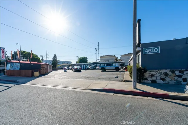 a view of a car garage