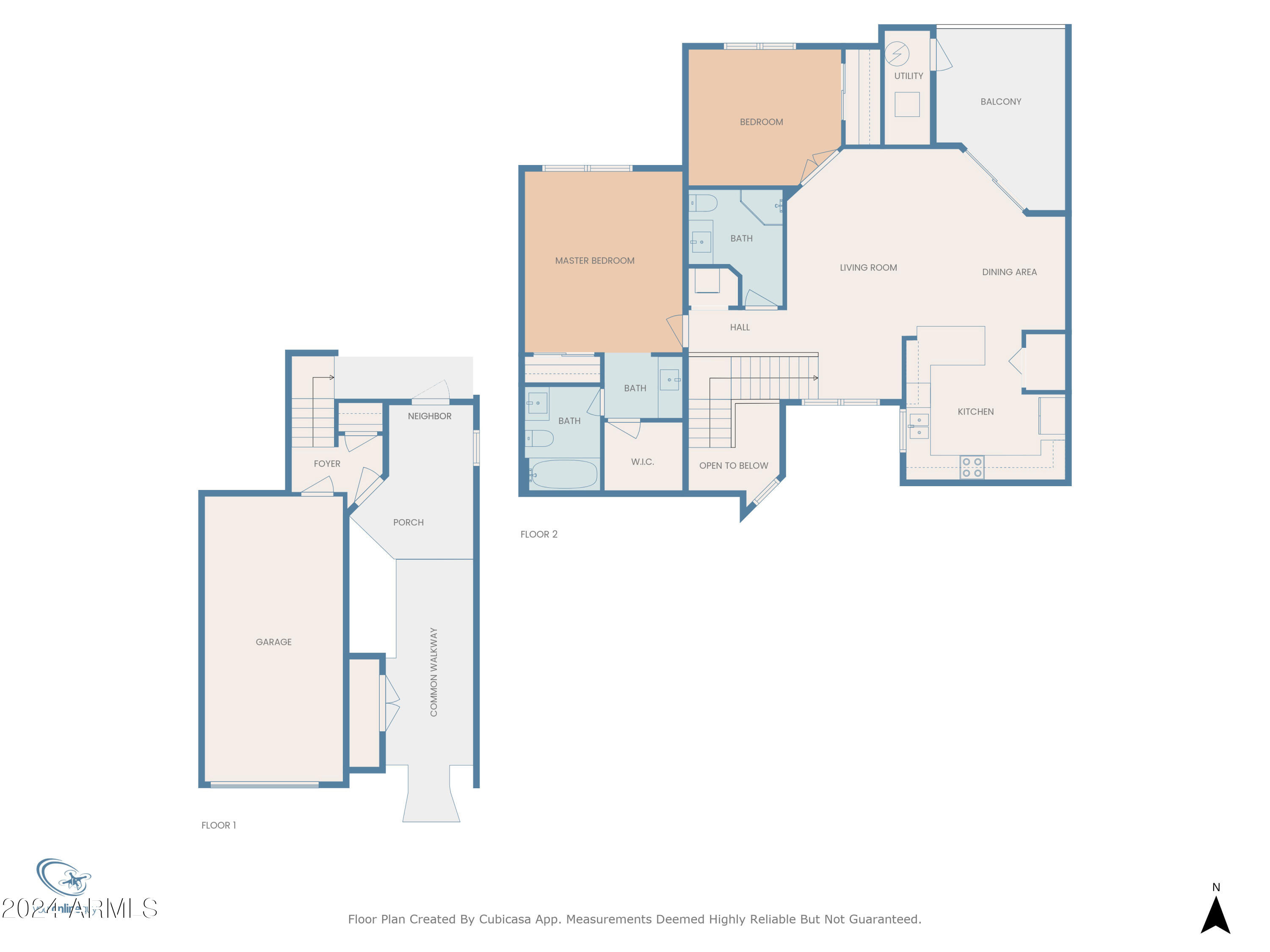 2801 North Litchfield Road, Unit 60 Goodyear, AZ 85395 - Photo 37 of 37 a picture of a floor plan