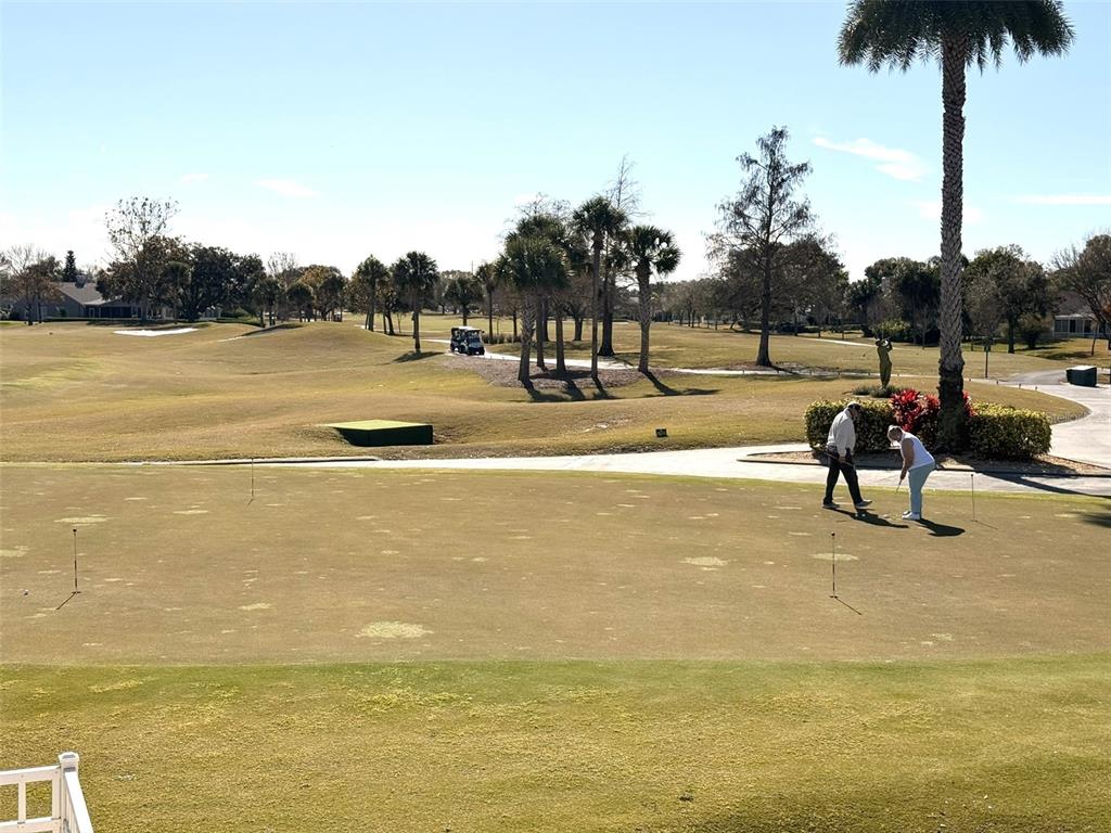3244 Candle Ridge Drive, Unit 202 Orlando, FL 32822 - Photo 25 of 61 a view of a swimming pool with a lawn chairs and palm tree