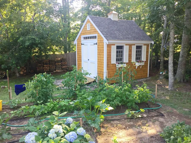 a view of a house with a patio