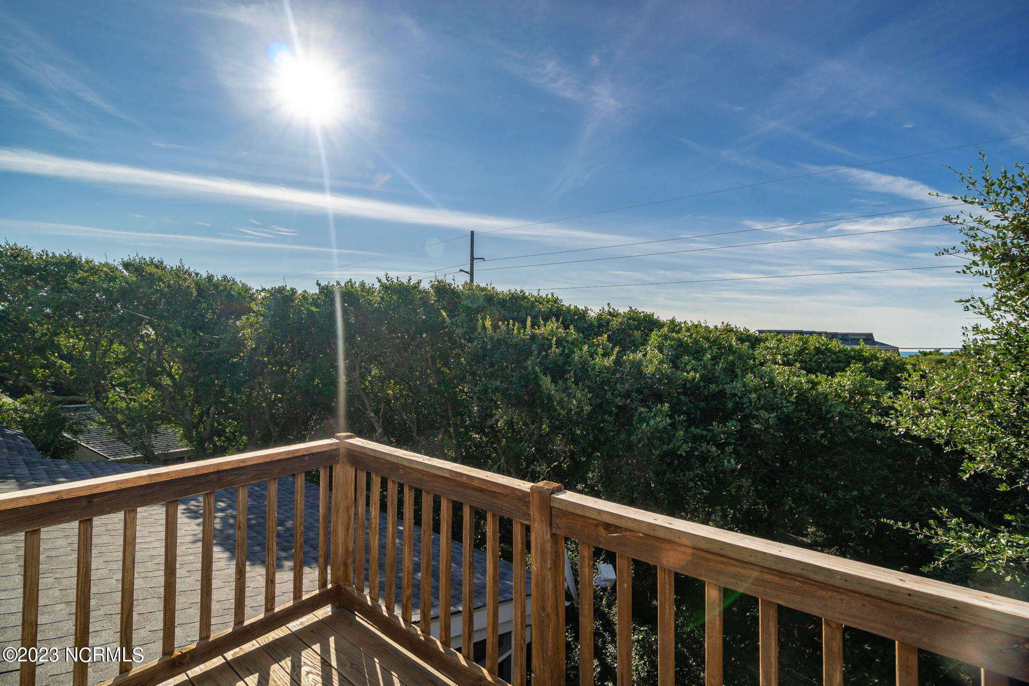 575 Coral Ridge Road Pine Knoll Shores, NC 28512 - Photo 38 of 73 Third floor deck off loft area