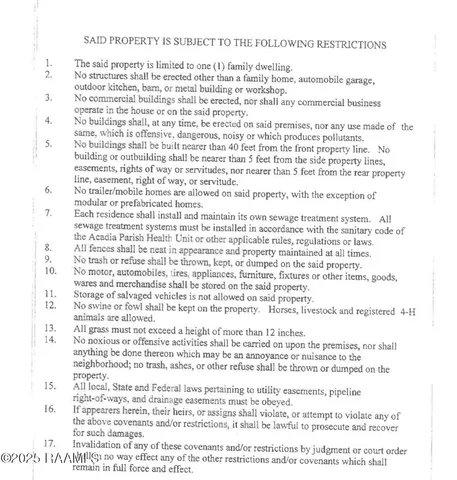 $63,900 | 223 Big Leaf Road, Iota, LA 70543