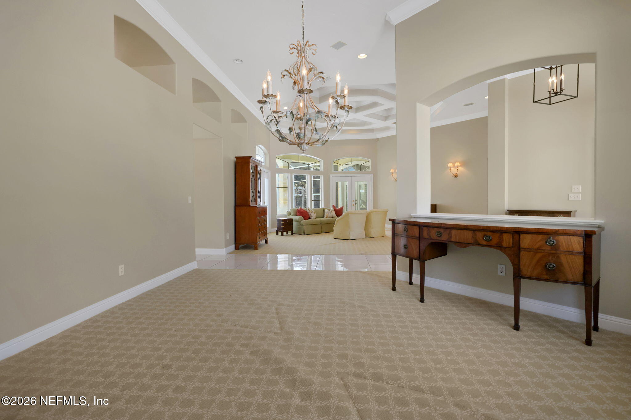 196 Governors Road Ponte Vedra Beach, FL 32082 - Photo 9 of 117 a view of a livingroom with furniture and a chandelier