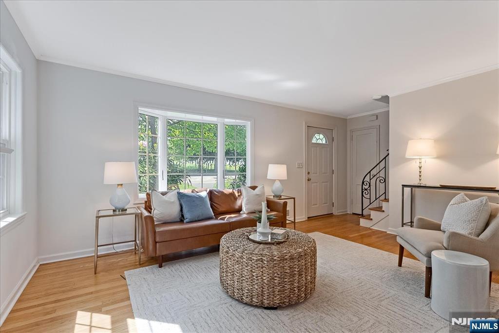687 Grove Street Montclair, NJ 07043 - Photo 3 of 18 a living room with furniture and a large window