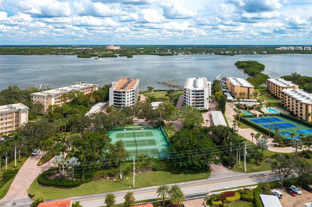 8701 Midnight Pass Road, Unit 106A Sarasota, FL 34242 - Photo 5 of 54 a view of lake