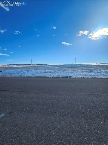 a view of an ocean beach
