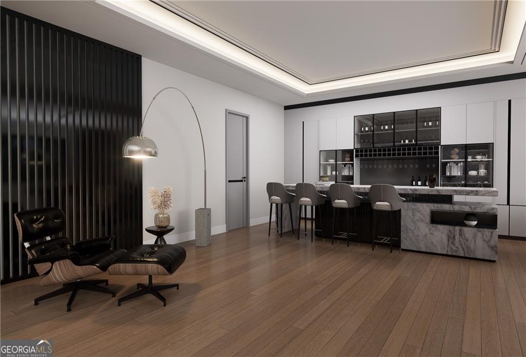 591 Decoupage Drive Fairburn, GA 30213 - Photo 31 of 34 a living room with furniture and wooden floor