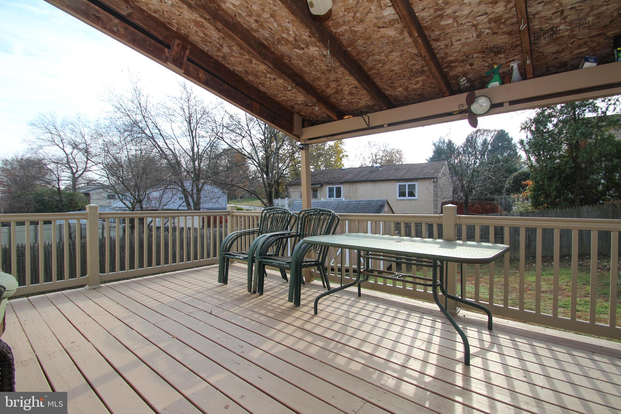 116 Pleasant Hill Road Cheltenham, PA 19012 - Photo 4 of 41 Backyard deck