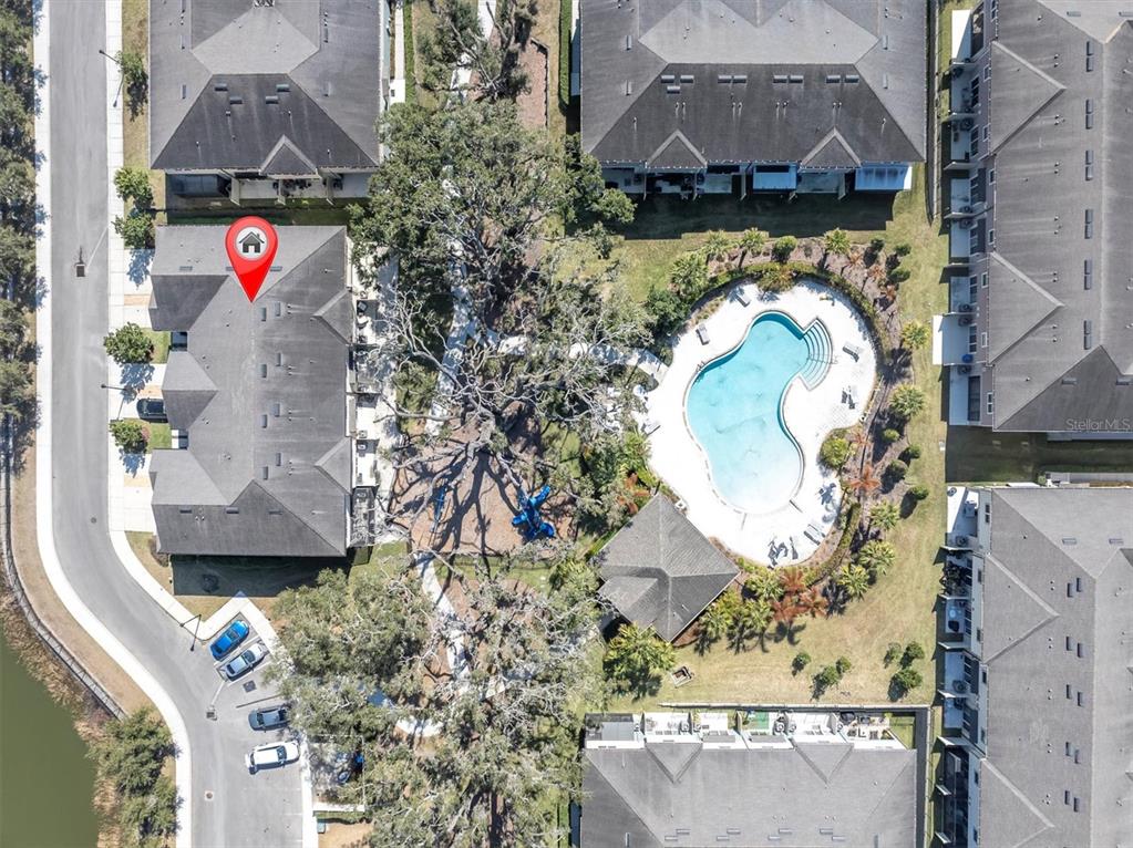 5233 Sylvester Loop Tampa, FL 33610 - Photo 33 of 36 an aerial view of houses and roads
