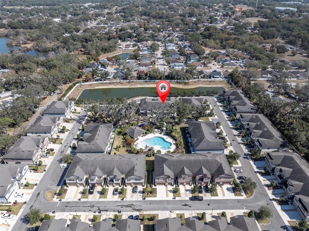5233 Sylvester Loop Tampa, FL 33610 - Photo 36 of 36 an aerial view of multiple house