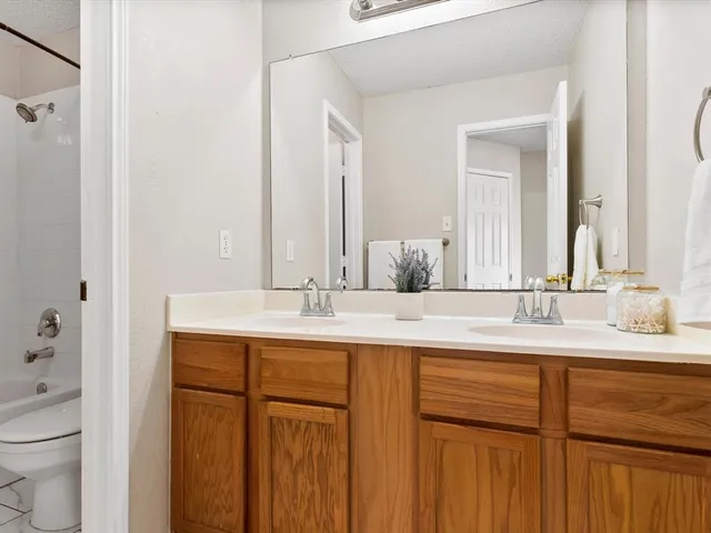 a bathroom with a sink and a toilet