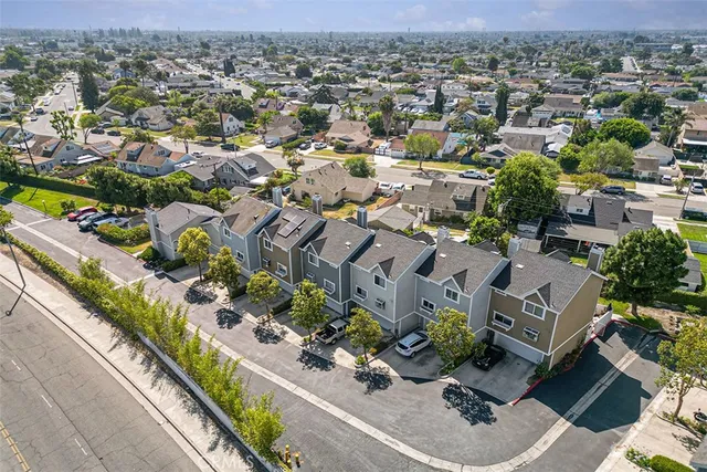 a view of an empty room with windows