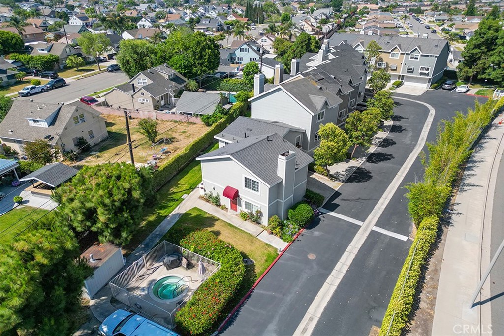 13036 Springarden Lane Westminster, CA 92683 - Photo 33 of 41 an aerial view of a house with a garden