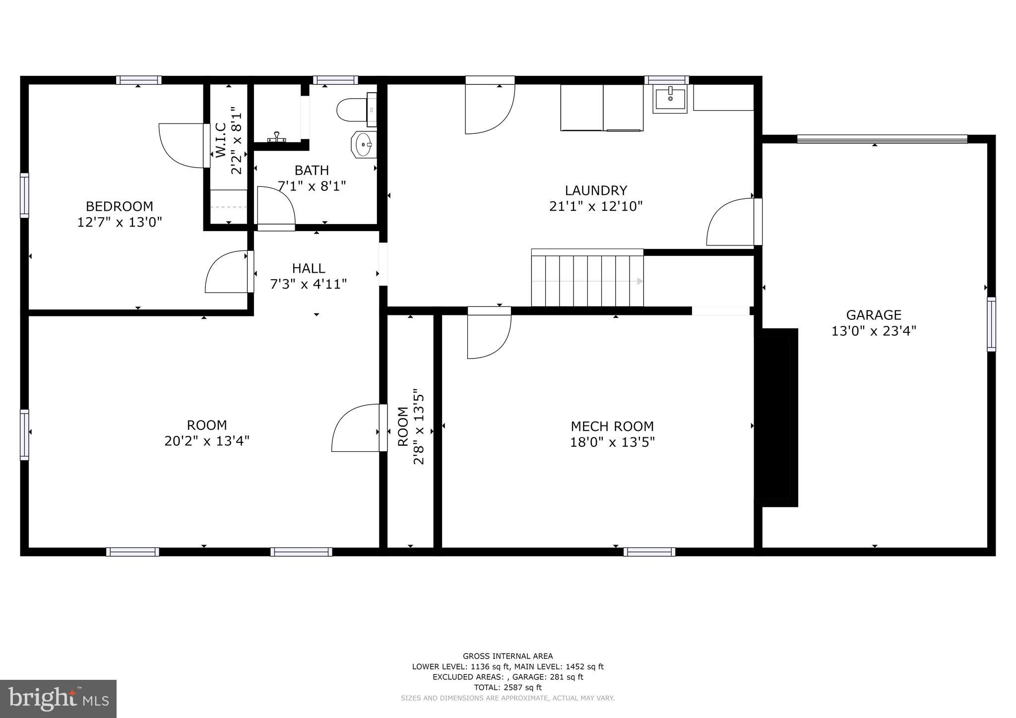 27237 Ridge Road Damascus, MD 20872 - Photo 41 of 43 Lower Level Floor Plan