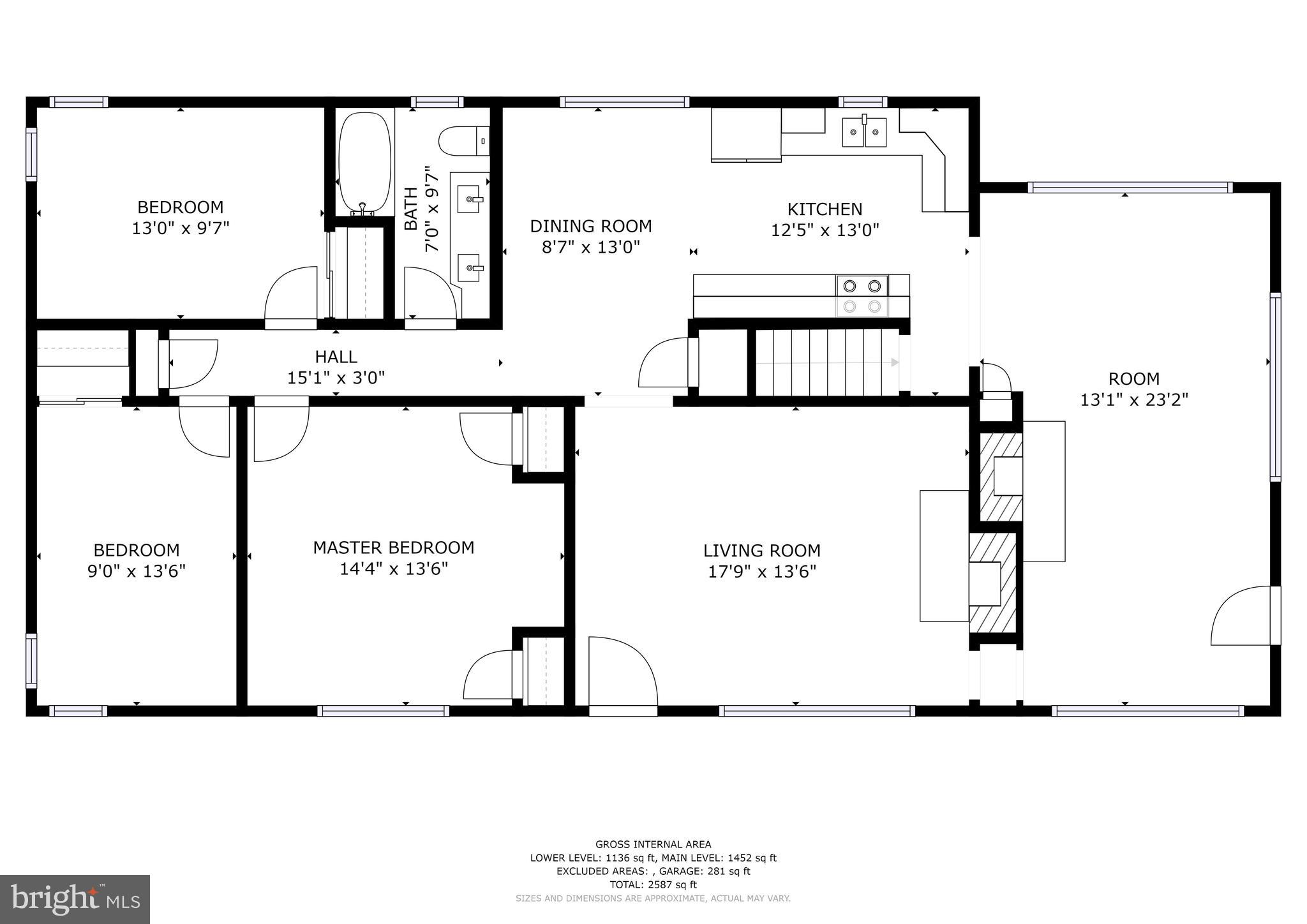 27237 Ridge Road Damascus, MD 20872 - Photo 42 of 43 Main Level Floor Plan