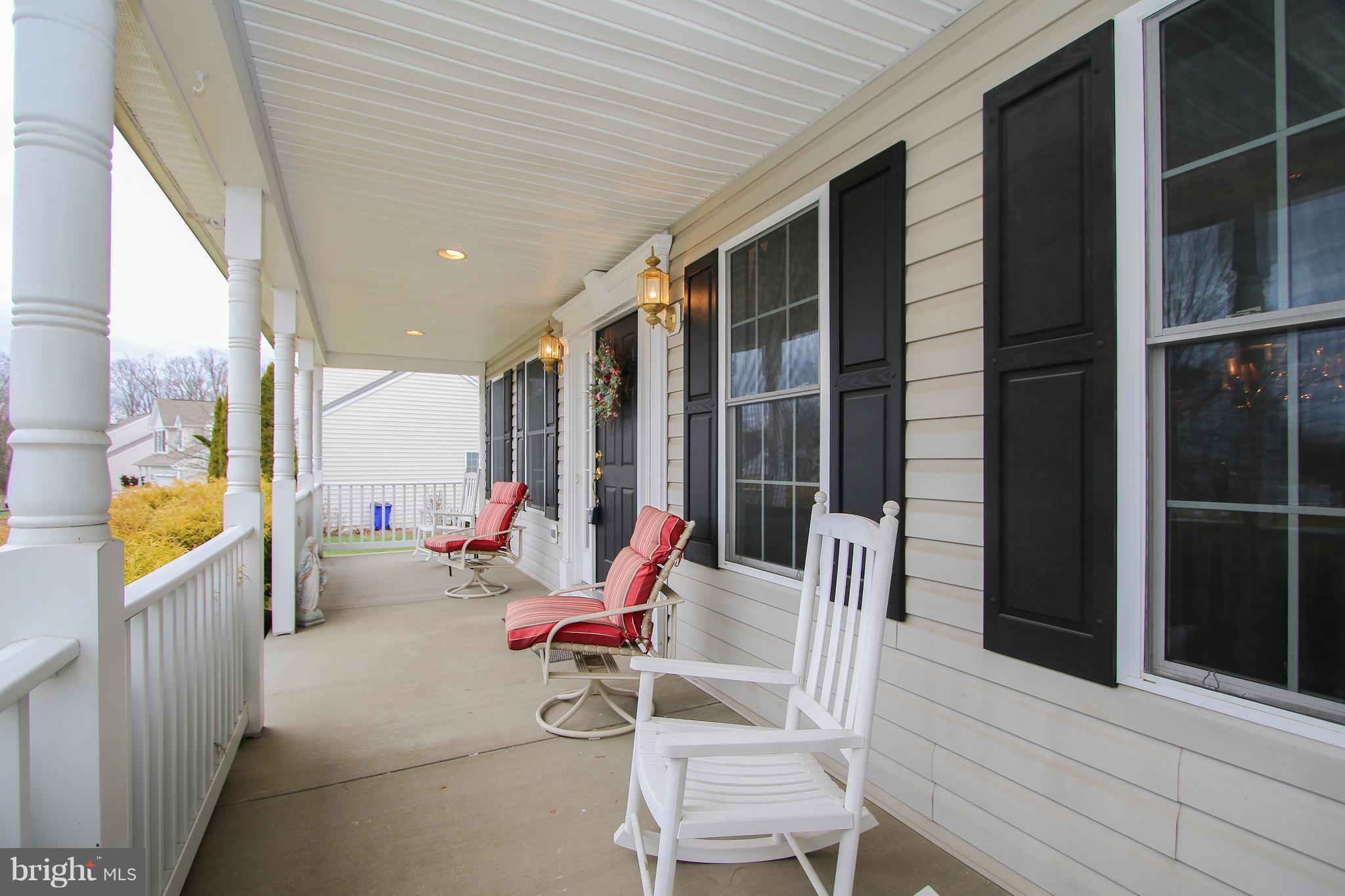 307 Longbow Road Mount Airy, MD 21771 - Photo 3 of 30 beautiful sitting area on porch